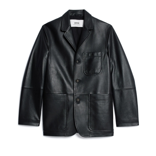 AMI Paris  THREE BUTTONS JACKETS 001 black