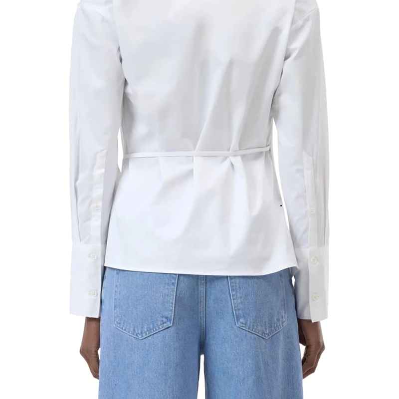 Closed Chemisier Closed Wrapped Blouse Blouses Wit C94762-25e-22 weiß(Image 3)
