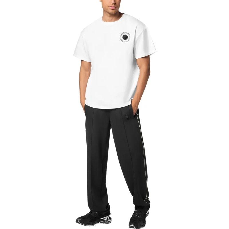 Plein Sport T-Shirt T-Shirt Rundhalsausschnitt Ss Logo weiss(Image 4)