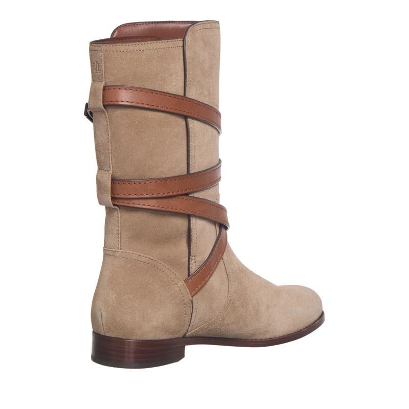 Lauren Ralph Lauren Stiefeletten Briannah Boots Mid Boot Honey Tan/Deep Saddle Tan(Image 3)