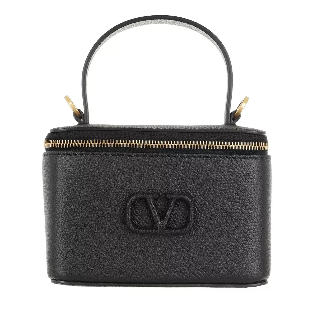 Valentino Garavani Pochettes - VSling Pochette Leather - Gr. unisize - in Schwarz - für Damen