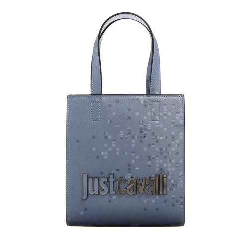 Just Cavalli Range B Metal Lettering Sketch 1 Bags Cameo Blue Crossbody Bag