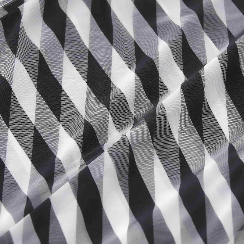 Sportmax Maxikleid Maxikleid Pausa aus Mesh schwarz(Image 3)