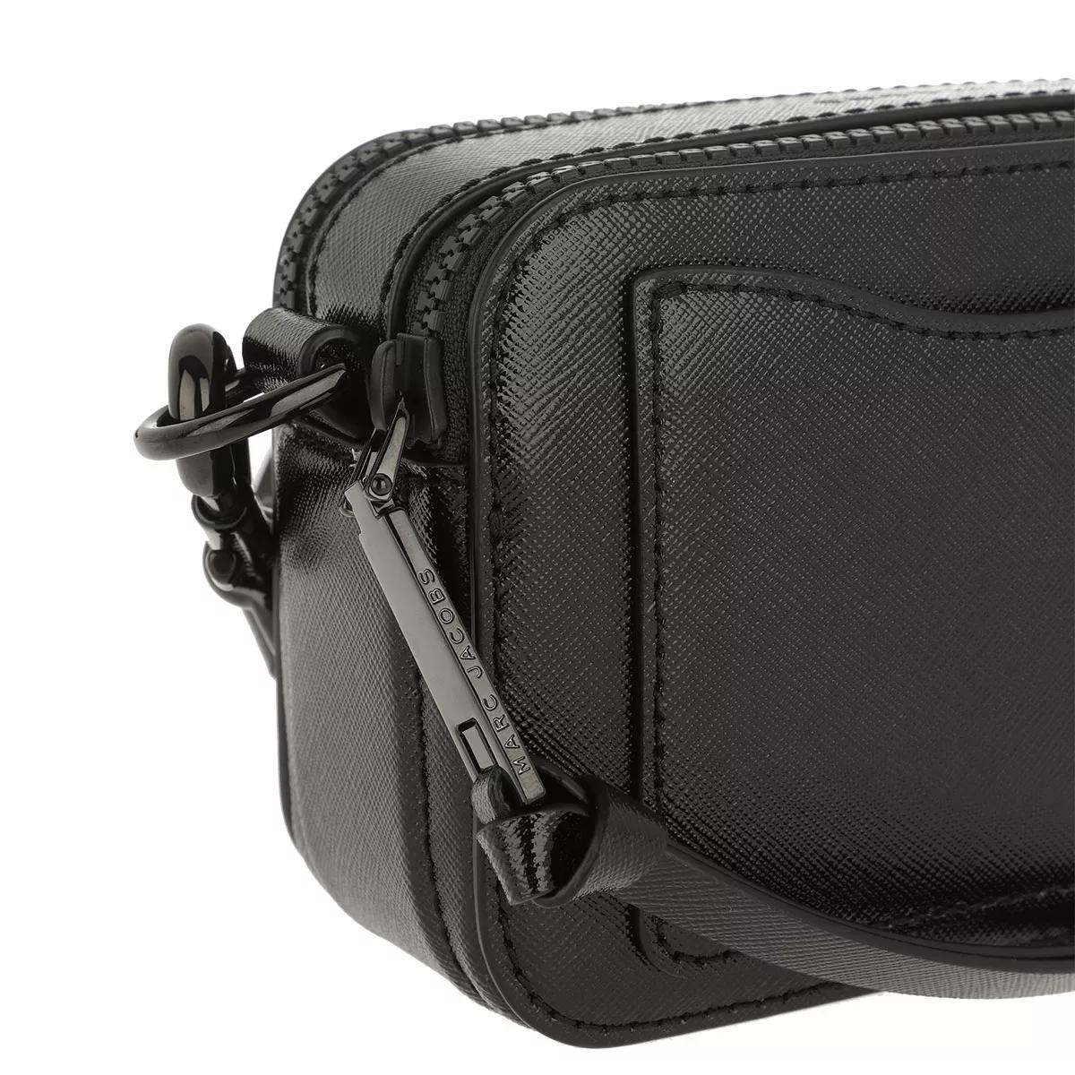 Marc Jacobs Black Snapshot DTM Small Camera Bag at FORZIERI