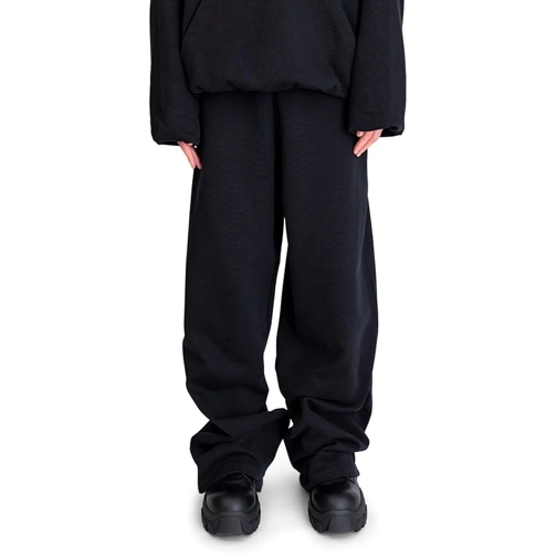 Vetements  EMBROIDERED LOGO SWEATPANTS BLACK schwarz