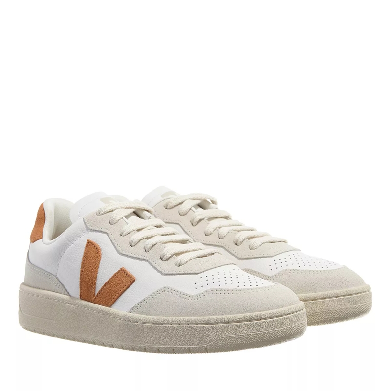 Veja Low-Top-Sneaker V-90 Extra White Umber