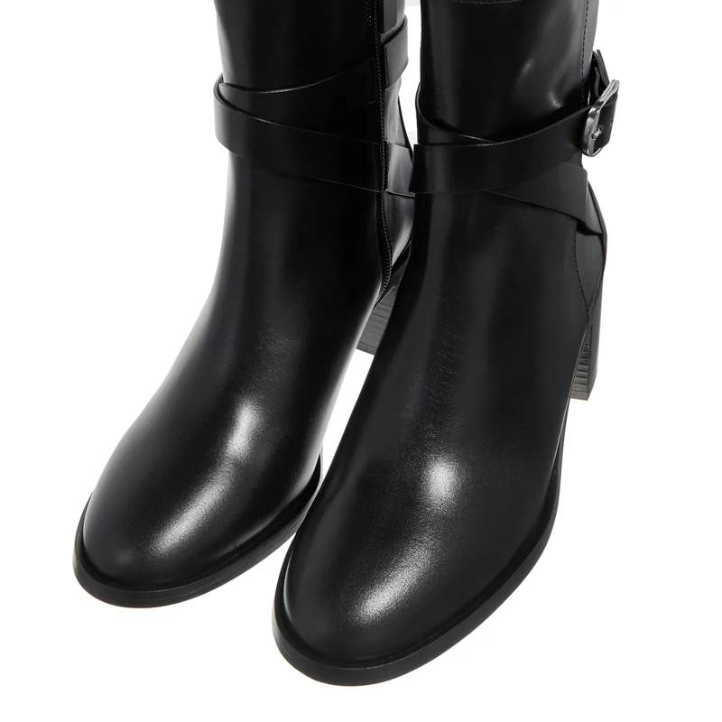 Stuart Weitzman Stiefeletten Esme Belted Zip Bootie Black(Image 5)