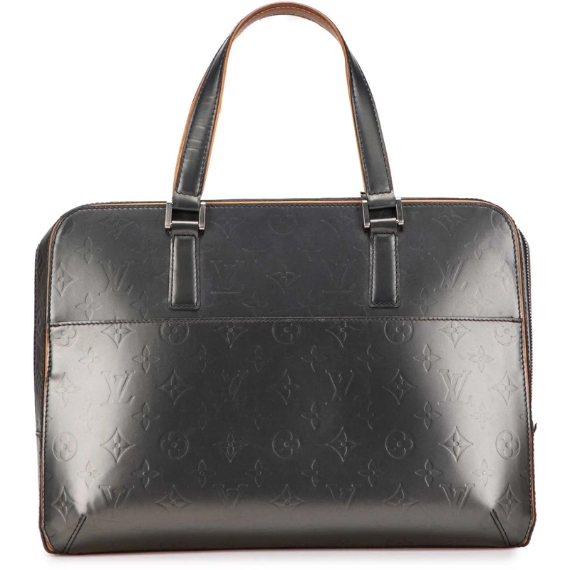 Louis Vuitton Fourre-tout Monogram Mat Malden grau
