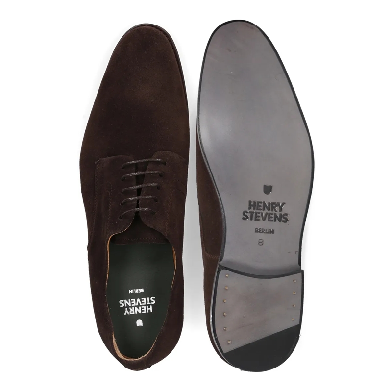 Henry Stevens Schnürschuhe Schnürer Marshall PD- Eleganter Business- oder F dunkel-braun(Image 4)