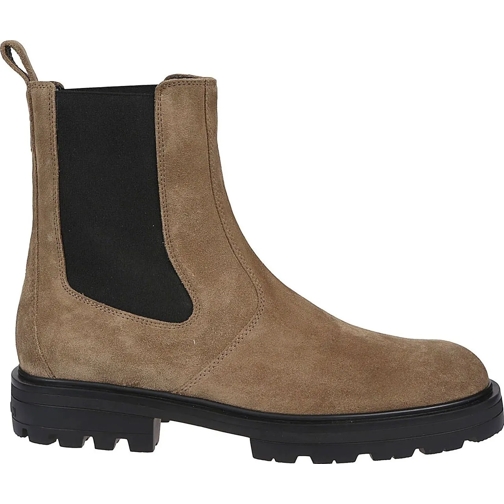 Hogan lage-top sneaker H673 Chelsea Boots Brown schwarz