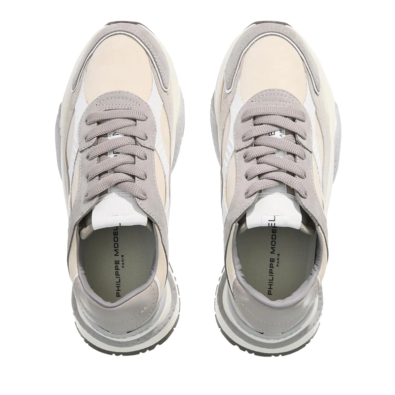 Philippe Model Low-Top-Sneaker Odeon Low Woman Veau Mixage_Gris(Image 6)