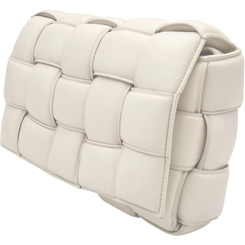 Bottega Veneta Sac à bandoulière Bottega Veneta Padded Cassette - Off-White weiß(Image 3)