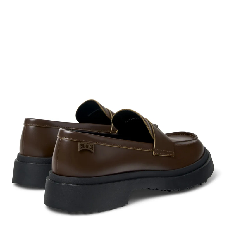 Camper Schnürschuhe Mokassins Walden mittel-braun(Image 3)