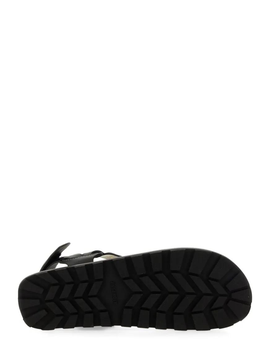 Thumbnail - Jil Sander Loafer - Crisscross Strap Sandal With Durable Rubber Sole - Gr. 41 (EU) - in Schwarz - für Damen