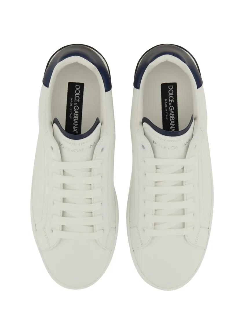 Thumbnail - Dolce&Gabbana Low-Top Sneaker - Portfino Sneaker - Gr. 43,5 (EU) - in Weiß - für Damen
