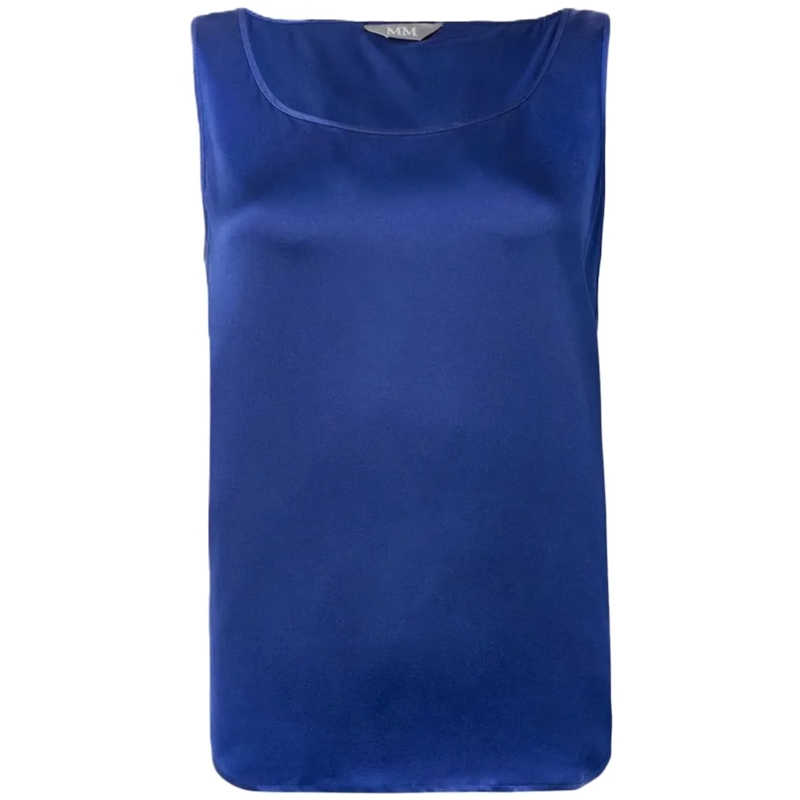 Max Mara T-Shirt Top Blue blau