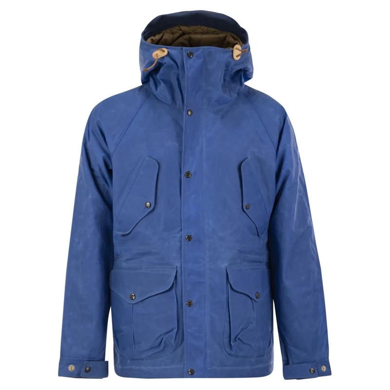 Manifattura Ceccarelli Parka New Fisherman - Parka With Hood Blue