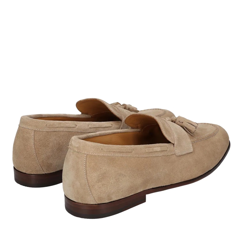 Heinrich Dinkelacker Loafer Loafer Amalfi Plain Tassel V hell-braun(Image 3)