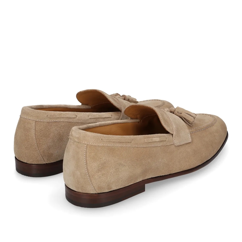 Heinrich Dinkelacker Loafer Loafer Amalfi Plain Tassel V hell-braun(Image 3)