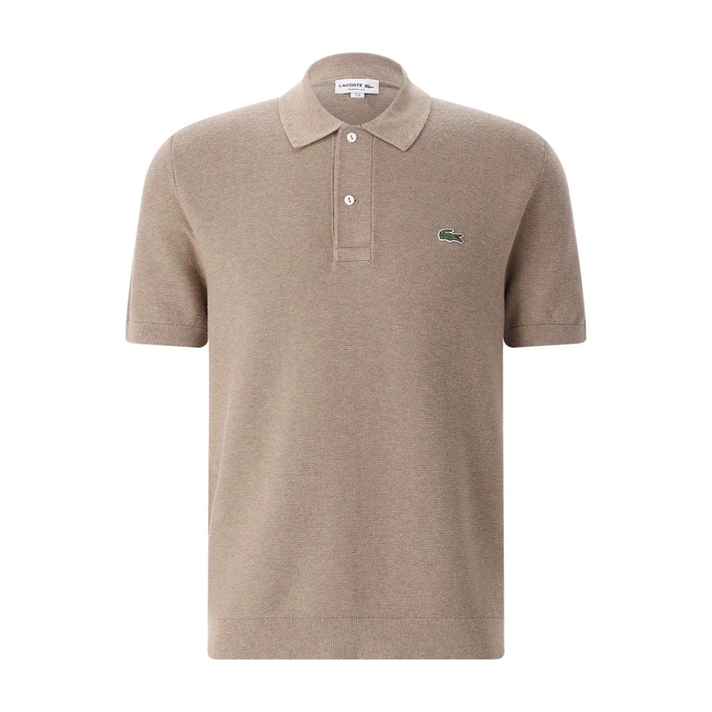 Lacoste Polo Classic-Fit Poloshirt mit Logo braun