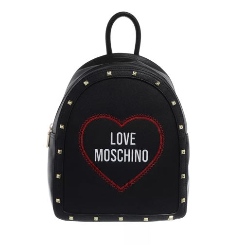Love Moschino Borsa Saffiano Pu  Nero Backpack