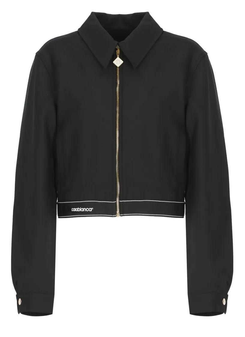 Casablanca - Black Sport Jacket - Größe 38 - schwarz