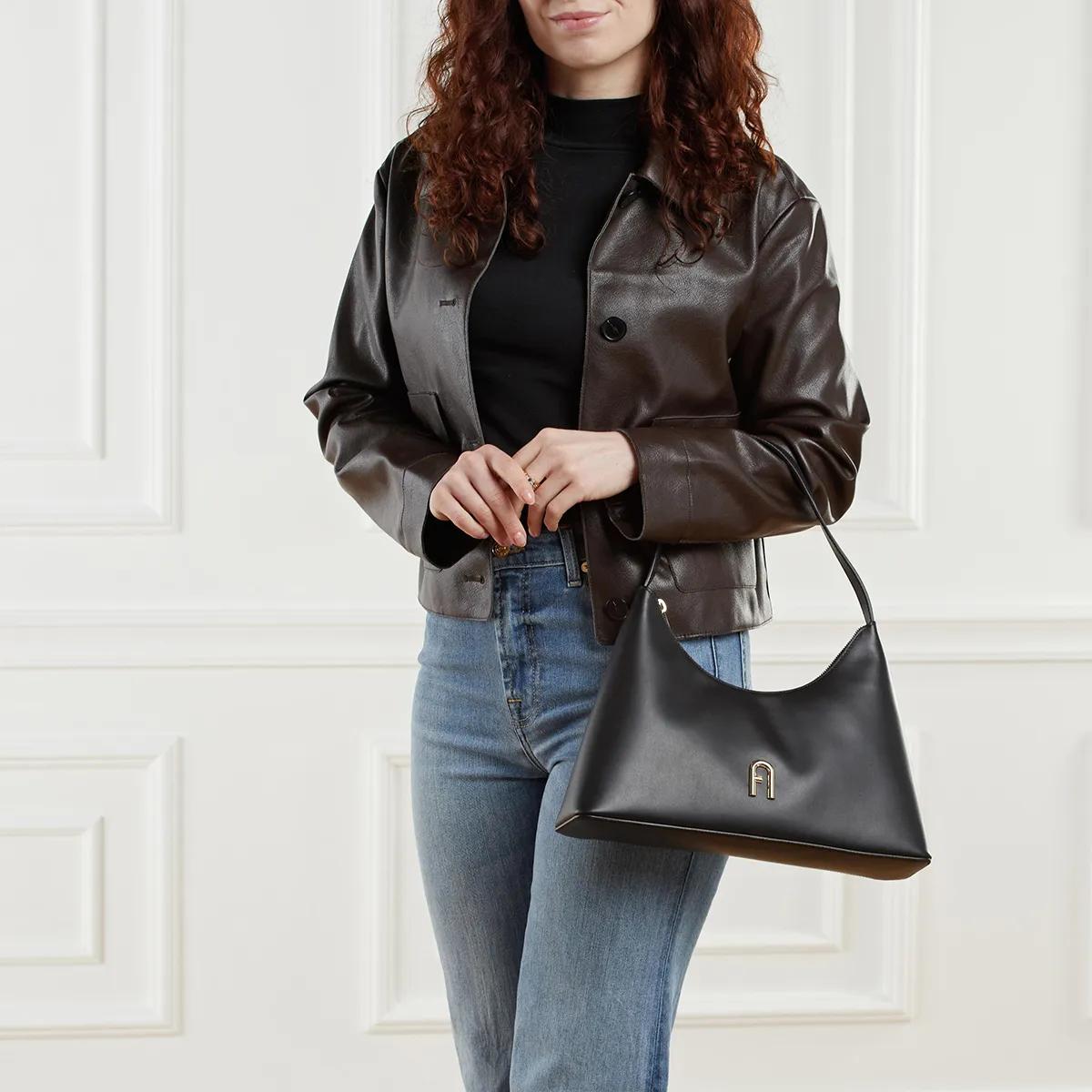 Furla Crossbody bags Diamante S Shoulder Bag in zwart