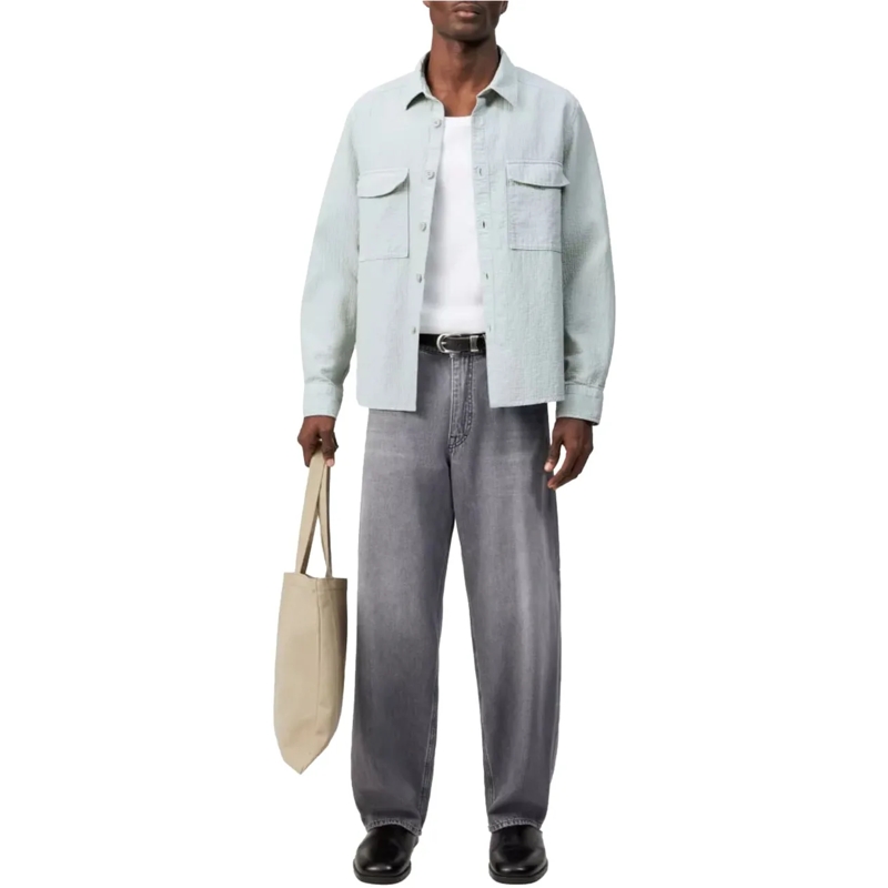 DRYKORN Weste Drykorn Gunray Overshirts Lichtgroen Gunray 138501 grün(Image 2)