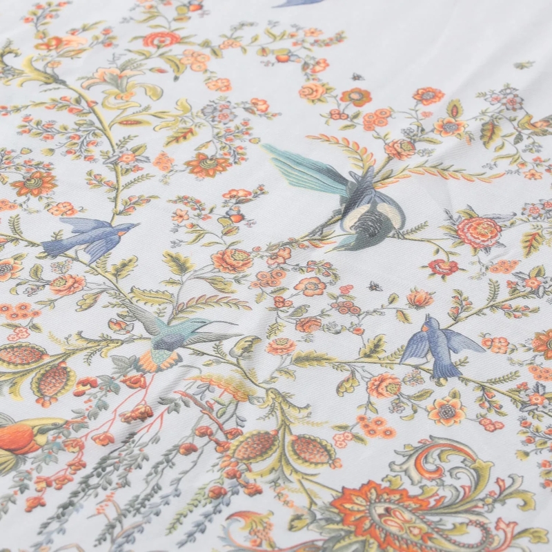 Etro Écharpe légère Tuch aus Baumwollmix mehrfarbig(Image 3)