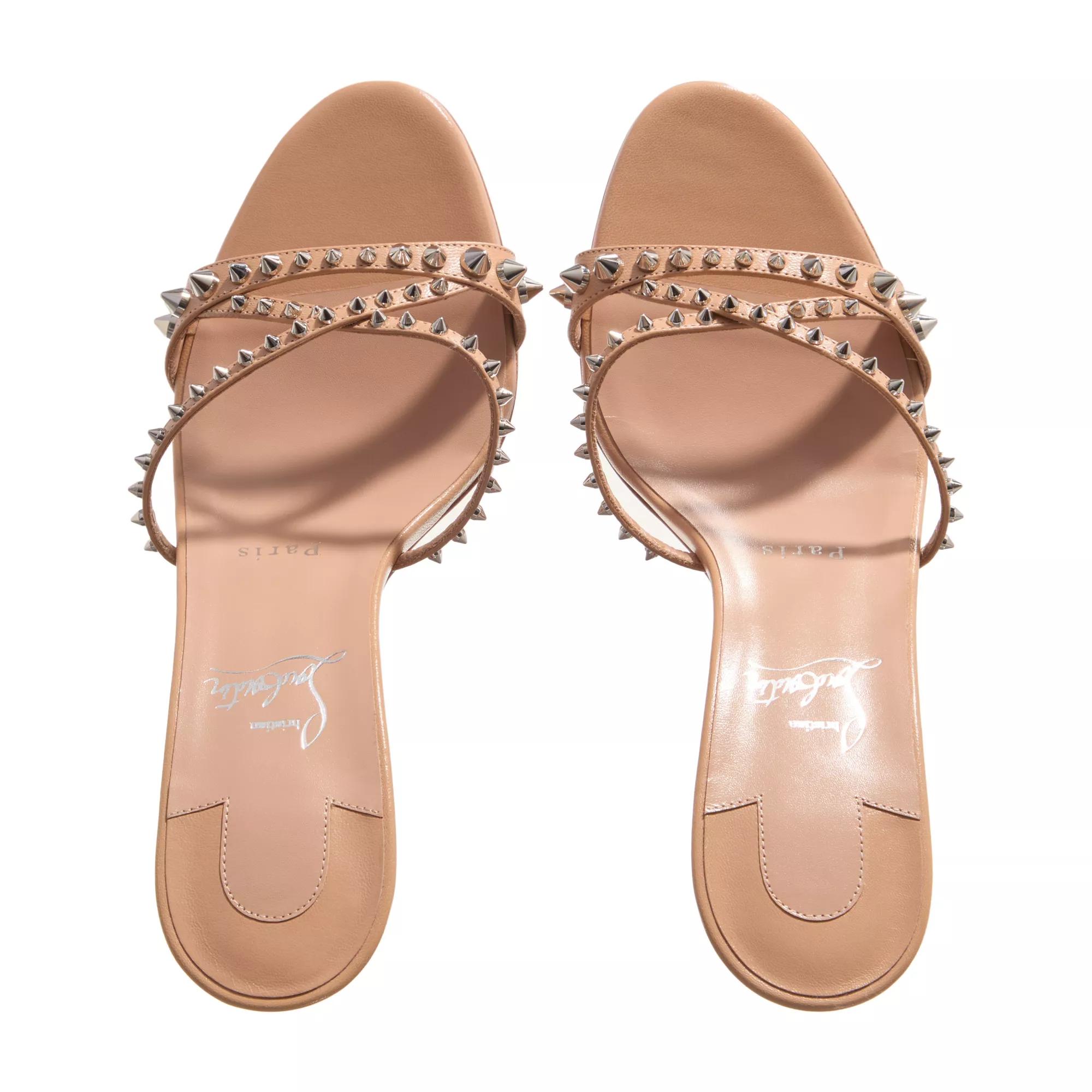 Christian Louboutin Tatoosh Spikes 85 Kid Lining Blush Muil