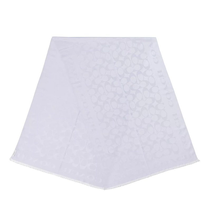 Coach Leichter Schal Signature C Border Stole Soft Purple