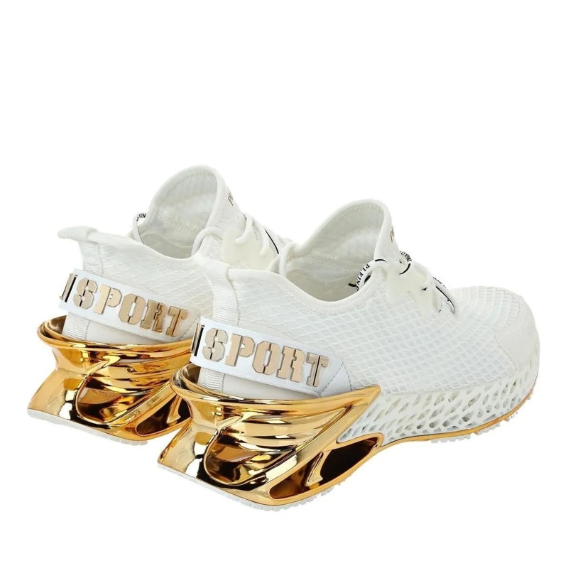 Plein Sport Low-Top-Sneaker Diese Thunder Force Gen X 01 Runner sind das Ergeb weiss(Image 4)