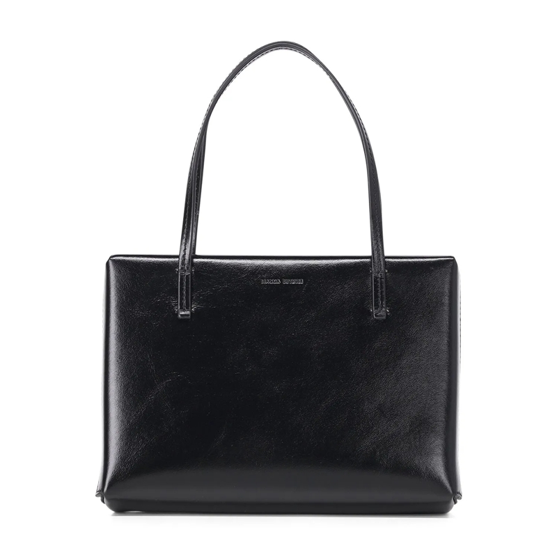 Magda Butrym Crossbodytas Handtasche Barbara aus Nappaleder schwarz