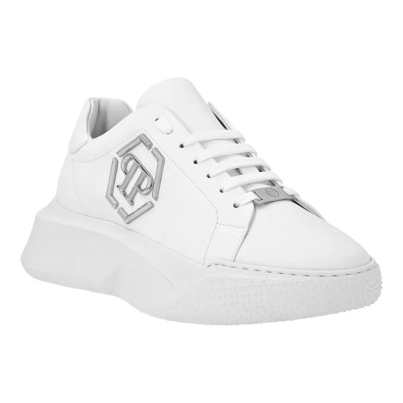 Philipp Plein Low-Top-Sneaker Sneaker Godzilla weiss