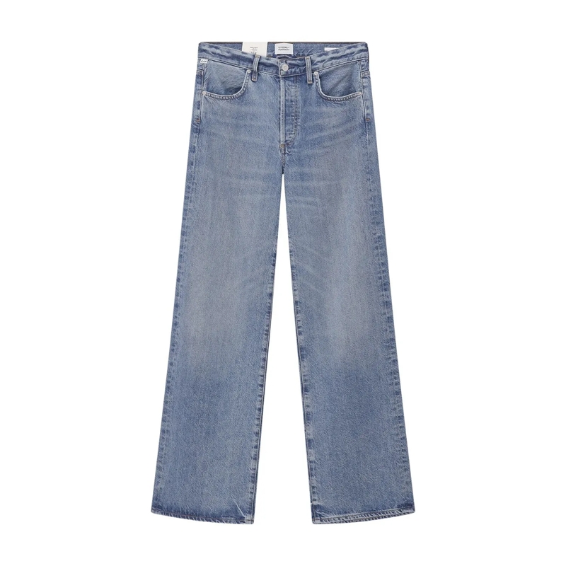 Citizens Of Humanity Jeans Straight-Leg Jeans Annina blau