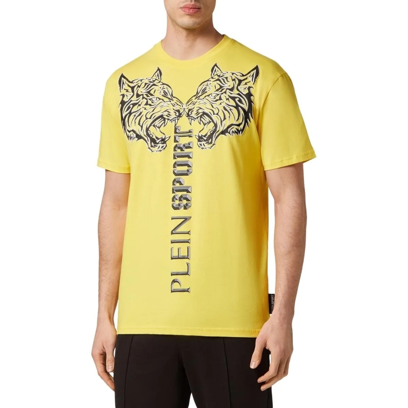 Plein Sport T-Shirt T-Shirt Tiger gelb(Image 5)