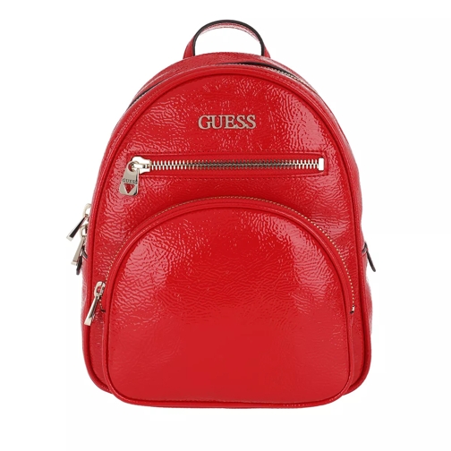 Guess New Vibe Backpack Red Rucksack