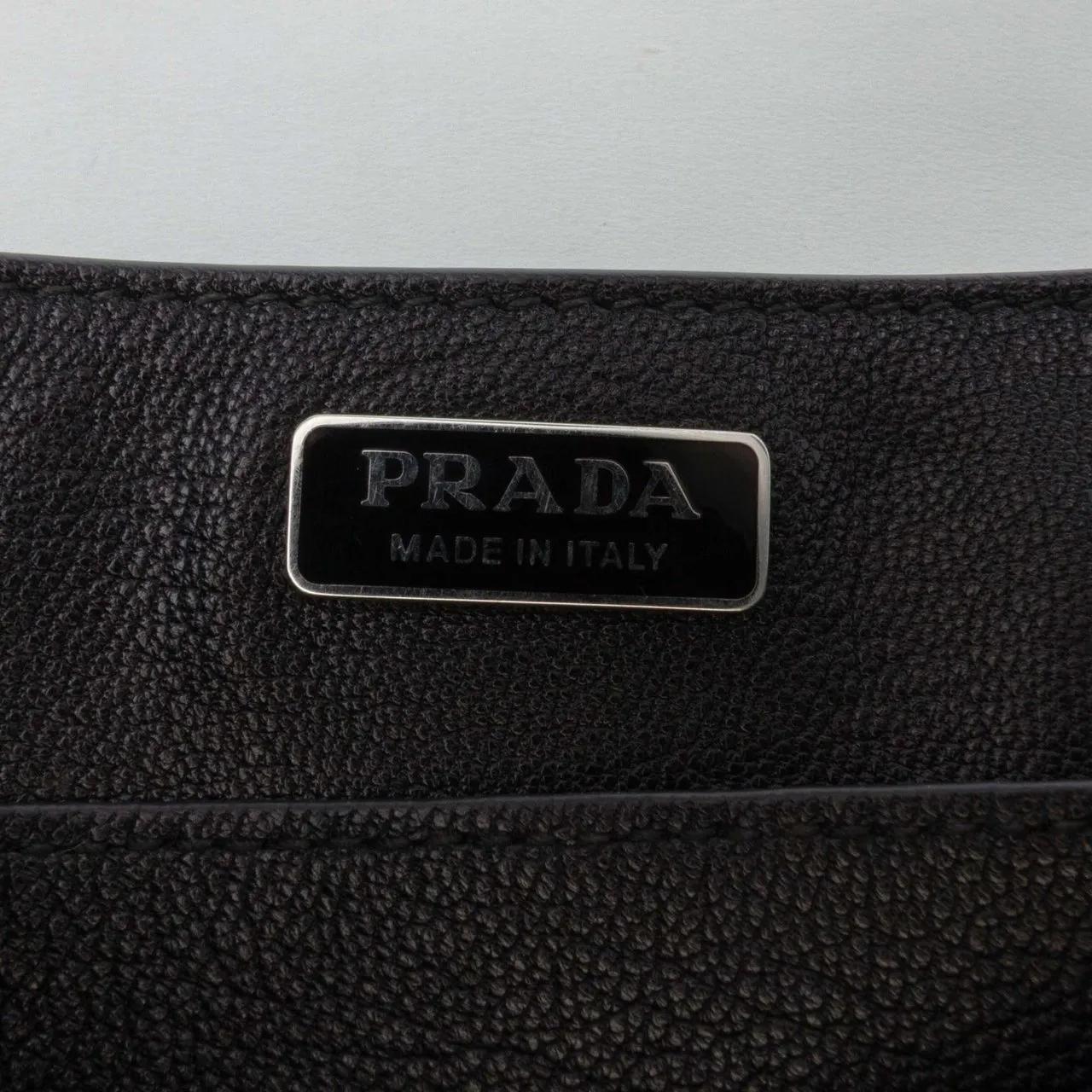 Thumbnail - Prada Hobo Bags - City Calf Studded Folk Cahier Crossbody - Gr. unisize - in Weiß - für Damen