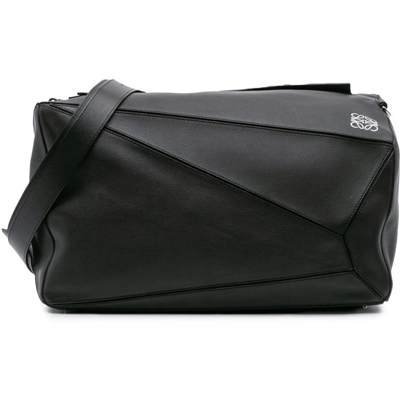 Loewe Sac à bandoulière XL Leather Puzzle Crossbody schwarz