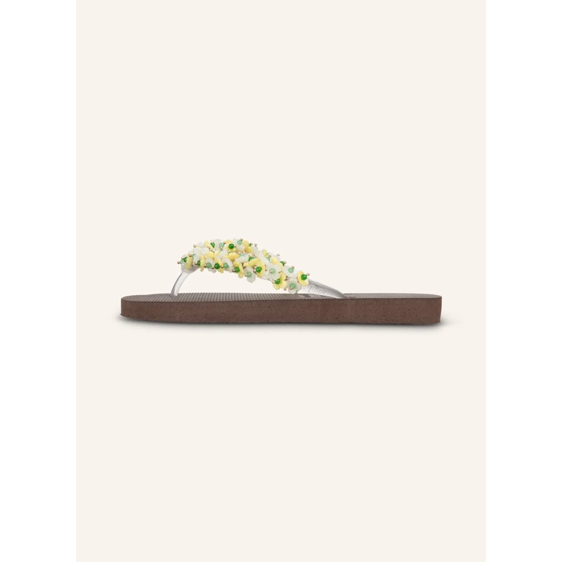 UZURII Flip Flops flip flop Tulum Bloom Yellow mocca(Image 11)