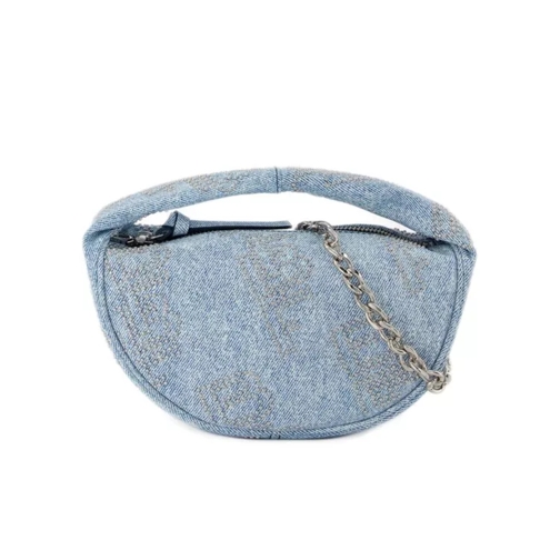 By Far Baby Cush Handbag  - Denim - Leather Blue Cross body-väskor