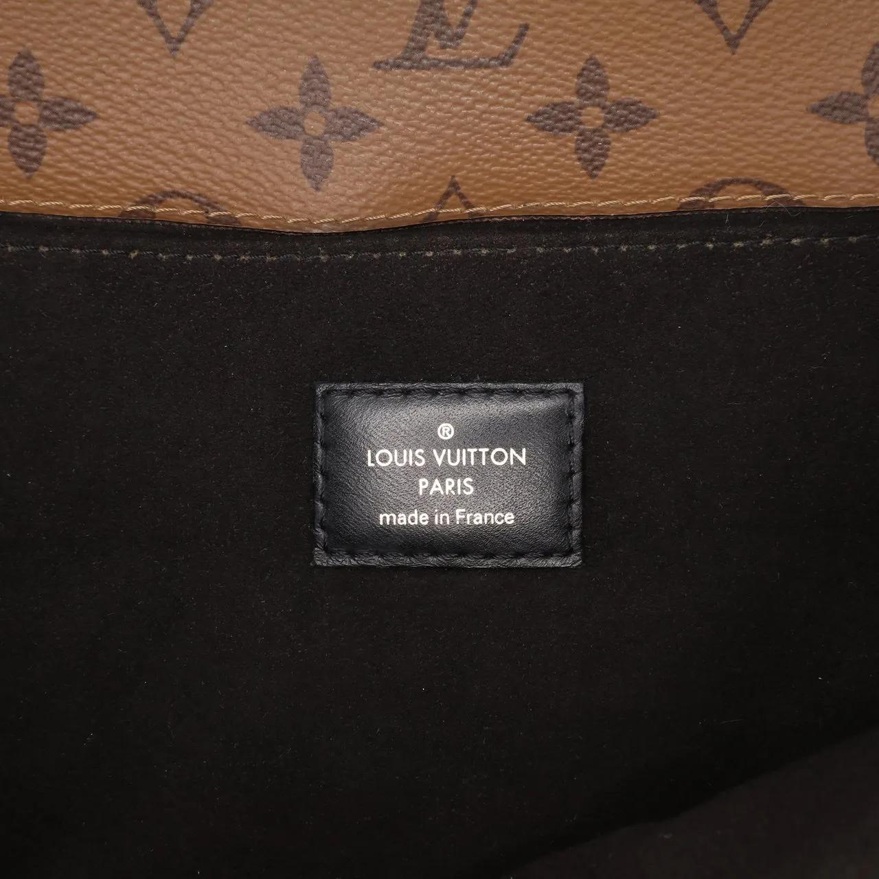 Thumbnail - Louis Vuitton Hobo Bags - 2021-2024 Monogram Reverse Pochette Metis - Gr. unisize - in Braun - für Damen