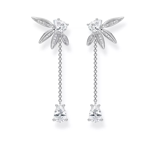 Thomas Sabo Earring Leaves With Chain Silver Ohrhänger
