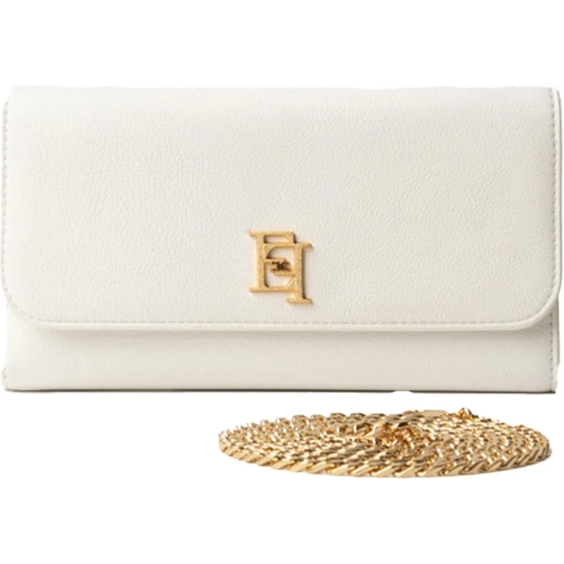 Elisabetta Franchi Porte-monnaie Wallets Ivory weiß