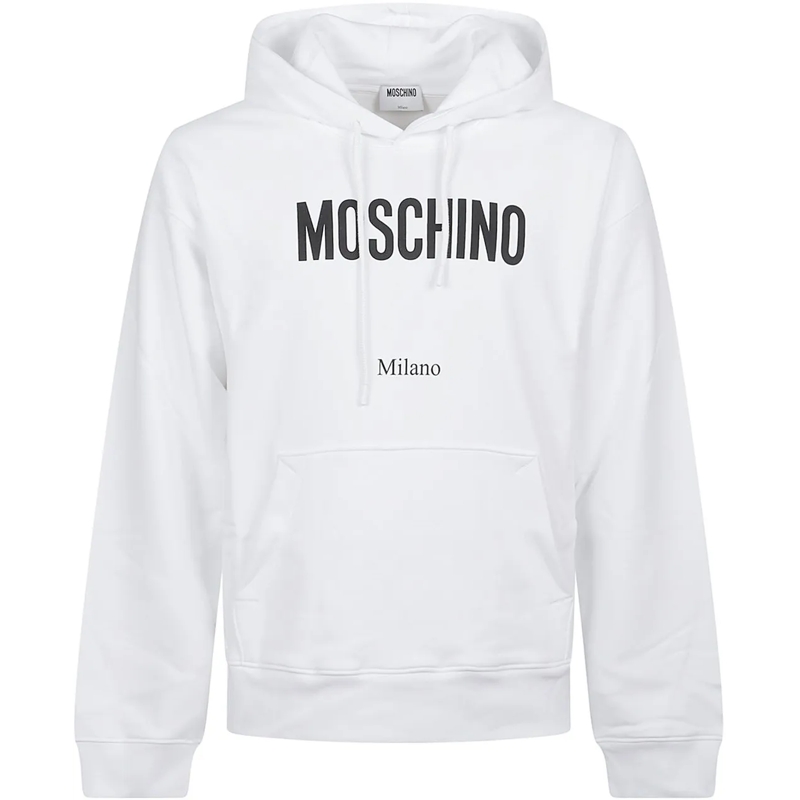Moschino  Print Logo Sweatshirt White weiß