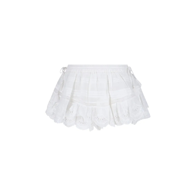 Etoile Isabel Marant Casual Shorts "Geana" Shorts – White White