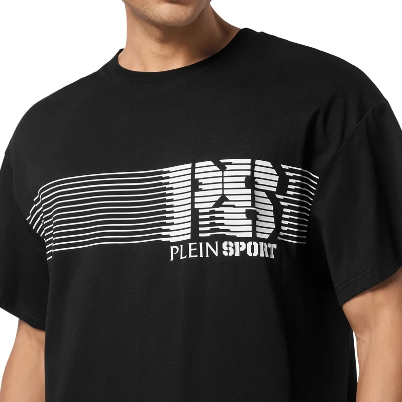 Plein Sport T-Shirt T-Shirt Rundhalsausschnitt Ss Logo schwarz(Image 5)
