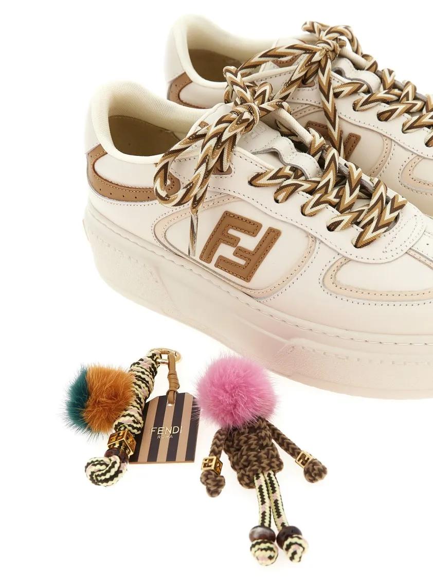 Thumbnail - Fendi Low-Top Sneaker - ' Match' Sneakers - Gr. 40 (EU) - in Beige - für Damen