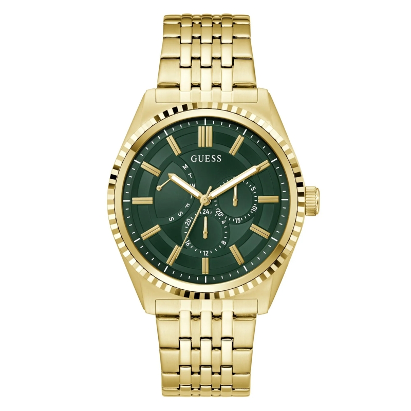 Guess Quarzuhr Quarz-Analoguhr Camden gold