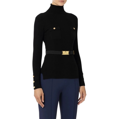 Elisabetta Franchi Truien Elisabetta Franchi Sweaters Black schwarz